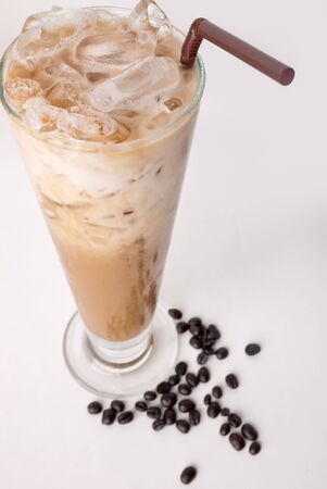 coffee latteの写真素材