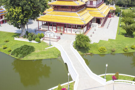 Bang pa-in Palace of Ayutthaya provinceのeditorial素材