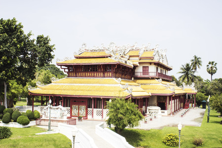 Bang pa-in Palace of Ayutthaya provinceのeditorial素材