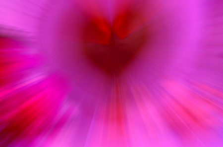 abstract  speed zoom heart pink color  backgroundの写真素材