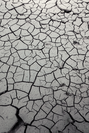 mud cracked  and peeling is backgroundの写真素材
