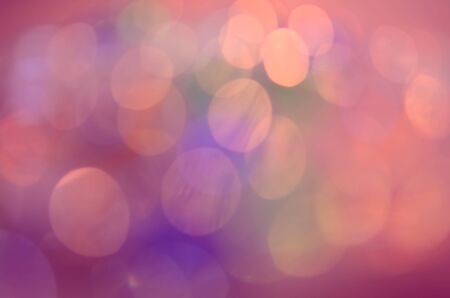 Color bokeh light abstract background.Retro color style.