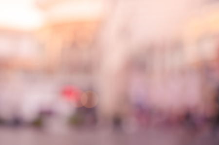 Blur urban city abstract background. Travel concept.