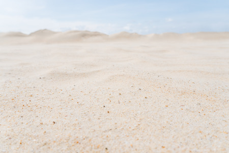 Copy space of sand beach texture abstract background. Summer vacation and travel relaxation concept....