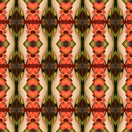 Seamless texture of gladiolus. For eg fabric, wallpaper, wall decorations.