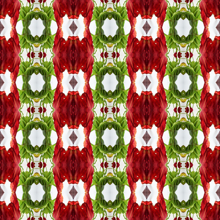 Seamless texture of tulips. For eg fabric, wallpaper, wall decorations.
