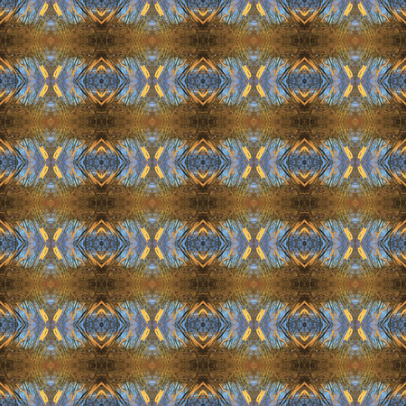 Seamless pattern of a park. For eg fabric, wallpaper, wall decorations.の写真素材