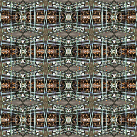 Seamless urban pattern. For eg fabric, wallpaper, wall decorations.の写真素材