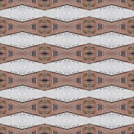 Seamless construction work pattern. For eg fabric, wallpaper, wall decorations.の写真素材