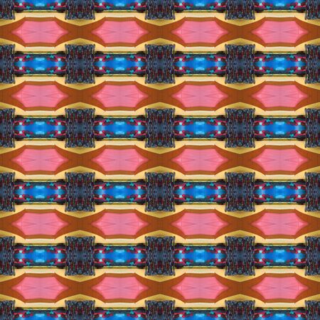 Seamless art pattern. For eg fabric, wallpaper, wall decorations.の写真素材