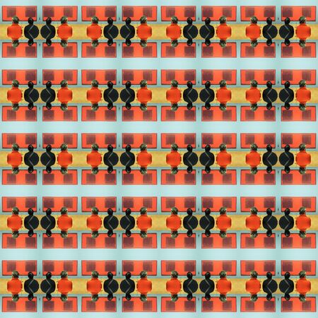 Seamless art pattern. For eg fabric, wallpaper, wall decorations.の写真素材