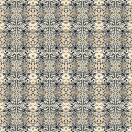 Seamless art pattern. For eg fabric, wallpaper, wall decorations.の写真素材