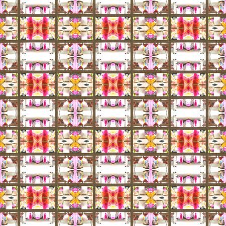 Seamless art pattern. For eg fabric, wallpaper, wall decorations.の写真素材