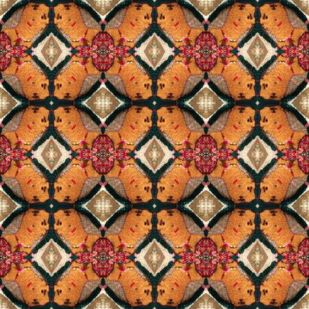 Seamless art pattern. For eg fabric, wallpaper, wall decorations.の写真素材
