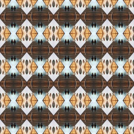 Seamless art pattern. For eg fabric, wallpaper, wall decorations.の写真素材