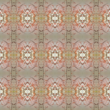 Seamless pattern of branches. For eg fabric, wallpaper, wall decorations.の写真素材