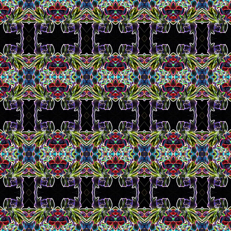 Seamless light pattern of tulips. For eg fabric, wallpaper, wall decorations.