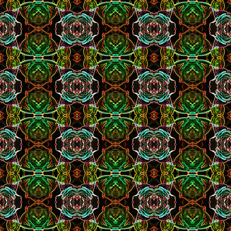 Light seamless pattern of roses. For eg fabric, wallpaper, wall decorations.の写真素材