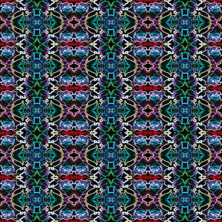 Light seamless pattern of roses. For eg fabric, wallpaper, wall decorations.の写真素材