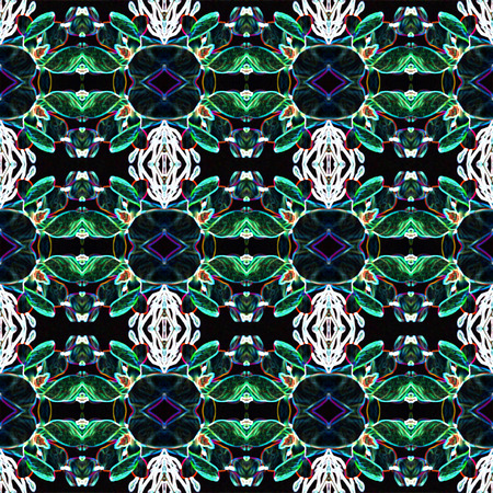 Seamless light pattern or magnolias. For eg fabric, wallpaper, wall decorations.の写真素材