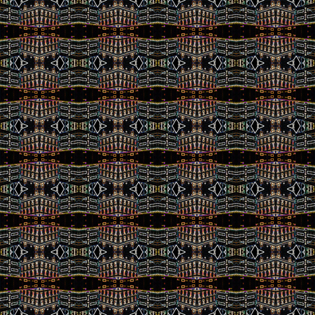 Seamless urban light pattern. For eg fabric, wallpaper, wall decorations.の写真素材