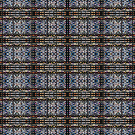 Seamless urban light pattern. For eg fabric, wallpaper, wall decorations.の写真素材