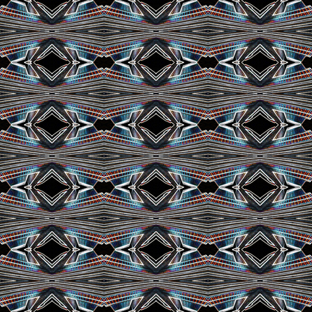 Seamless urban light pattern. For eg fabric, wallpaper, wall decorations.の写真素材