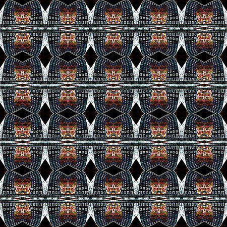 Seamless urban light pattern. For eg fabric, wallpaper, wall decorations.