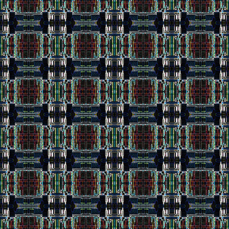 Seamless urban light pattern. For eg fabric, wallpaper, wall decorations.の写真素材