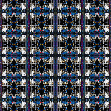 Seamless urban light pattern. For eg fabric, wallpaper, wall decorations.