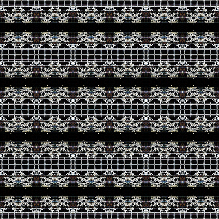 Seamless urban light pattern. For eg fabric, wallpaper, wall decorations.の写真素材