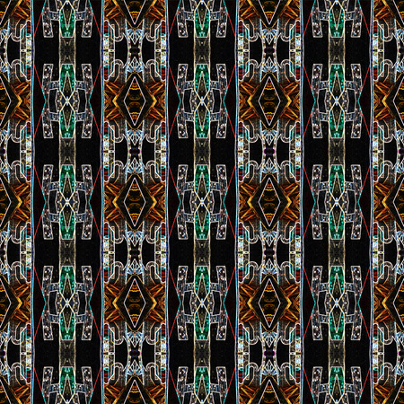 Seamless urban light pattern. For eg fabric, wallpaper, wall decorations.