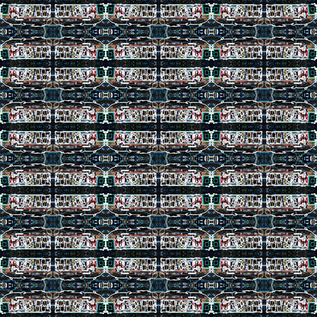 Seamless construction work light pattern. For eg fabric, wallpaper, wall decorations.の写真素材