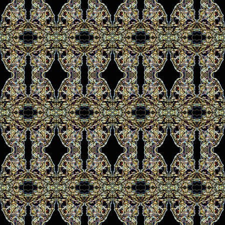 Seamless art light pattern. For eg fabric, wallpaper, wall decorations.の写真素材