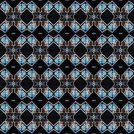 Seamless art light pattern. For eg fabric, wallpaper, wall decorations.の写真素材