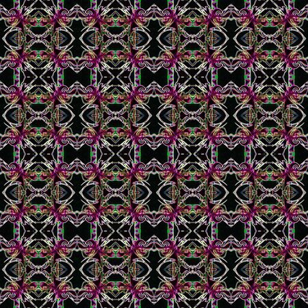Fantasy seamless light pattern. For eg fabric, wallpaper, wall decorations.の写真素材