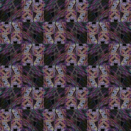 Fantasy seamless light pattern. For eg fabric, wallpaper, wall decorations.の写真素材