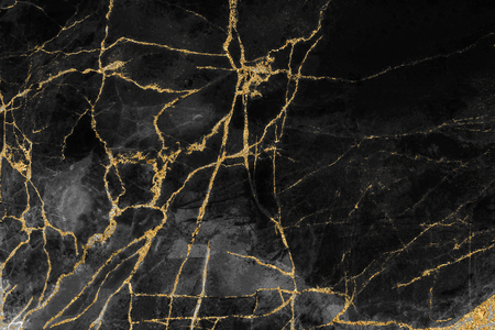 Black and gold marble texture design for cover book or brochure, poster, wallpaper background or realistic business and design artwork.の写真素材