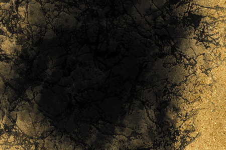 Black and gold marble texture design for cover book or brochure, poster, wallpaper background or realistic business and design artwork.の写真素材