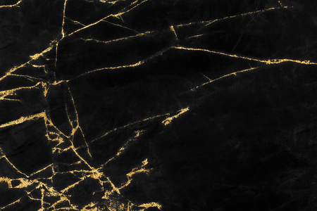 Black and gold marble texture design for cover book or brochure, poster, wallpaper background or realistic business and design artwork.の写真素材