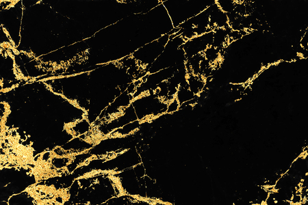 Black and gold marble texture design for cover book or brochure, poster, wallpaper background or realistic business and design artwork.の写真素材
