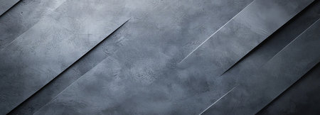Abstract metallic texture with overlapping diagonal lines, creating a sleek and modern industrial background perfect for design projects or digital art inspiration.の素材