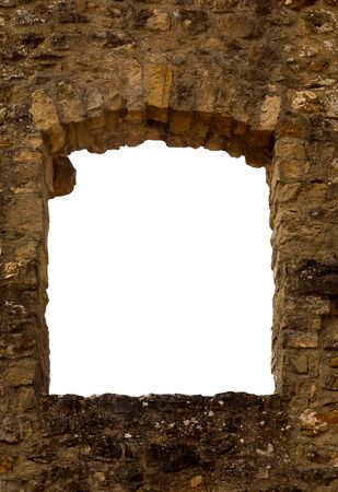 Window in wallの写真素材