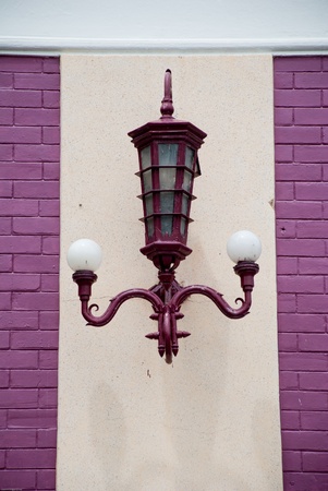 External wall lampの写真素材