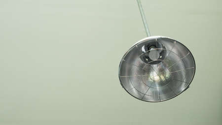 Vintage lamp hang on ceilingの写真素材