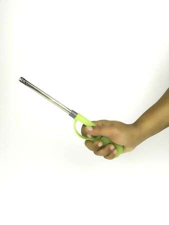 Lighter with gas powerの写真素材