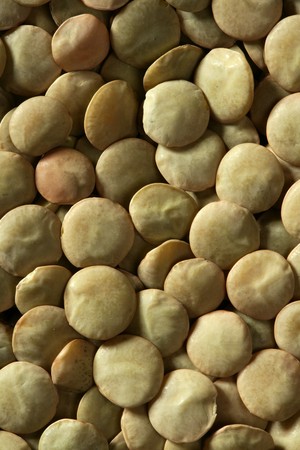 Lentils legumes,  macro crop image, texture in brown color, backgroundの写真素材