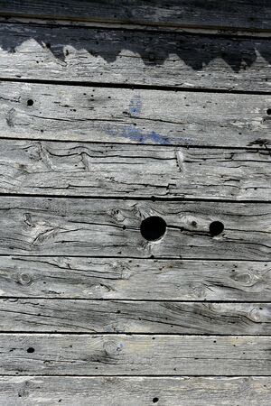Aged gray sea coastline wood texture background patternの写真素材