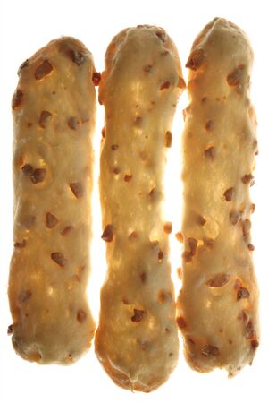 Bakery salted peanut snacks with white transparent background