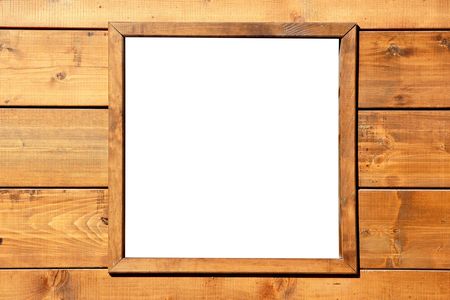 Wood window wall with square copyspace copy space  の写真素材